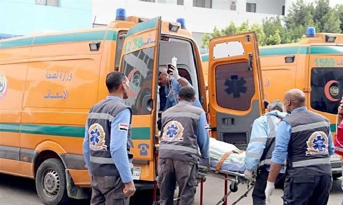 بالأسماء.. إصابة 5 أشخاص في حادث تصادم سيارتين بطريق المحمودية بالبحيرة