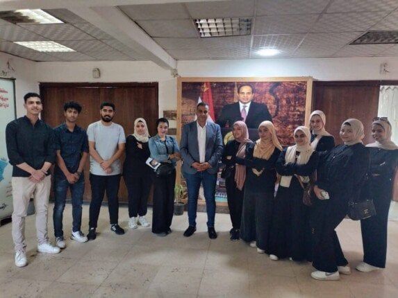 مدير الرياضة بالقليوبية يناقش دعم المبادرات الشبابية