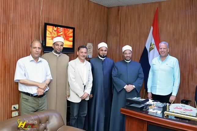 أمين مساعد مجمع البحوث الإسلامية يلتقي وكيل وزارة الشباب بالغربية لبحث سبل التعاون المشترك
