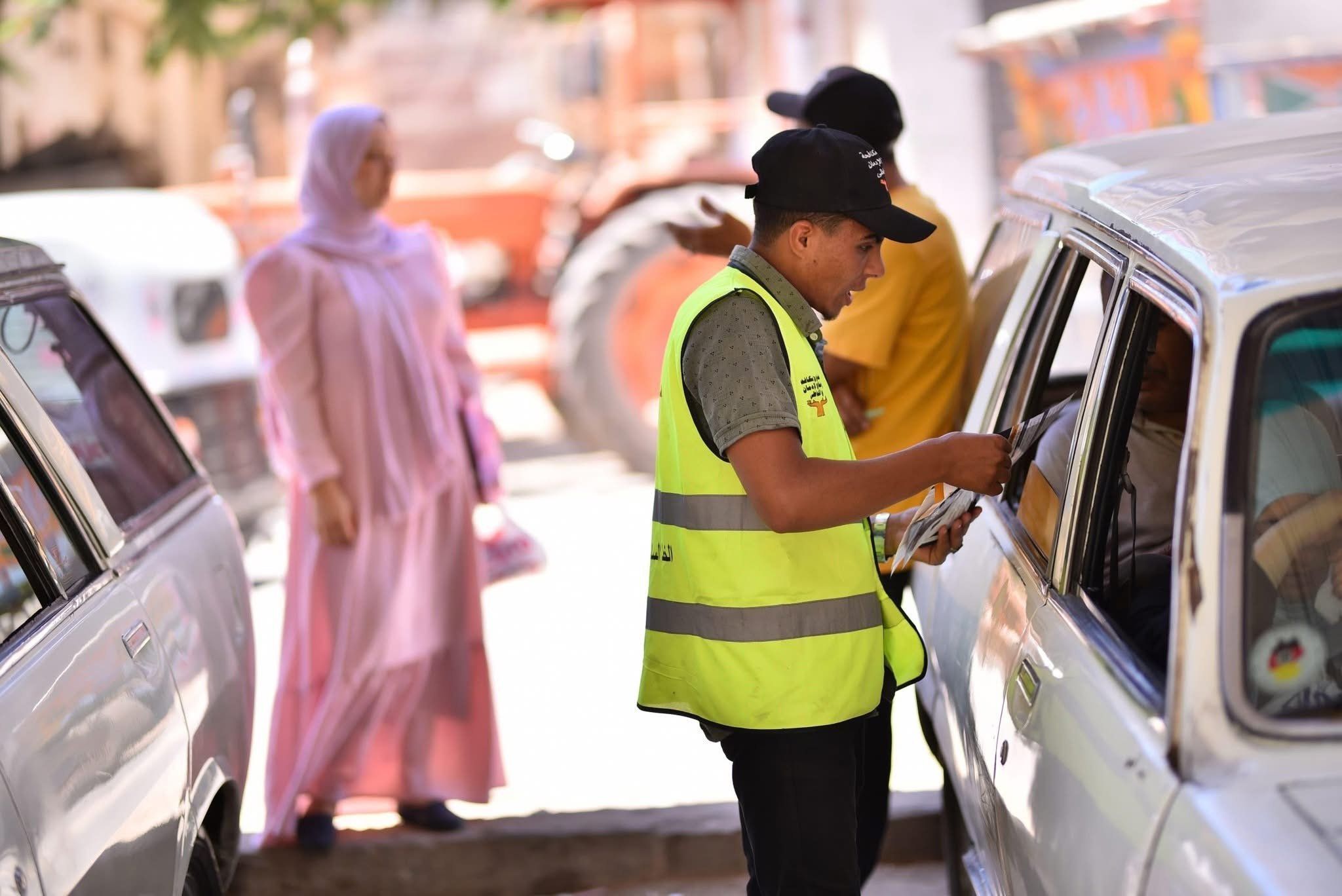 أنشطة صندوق مكافحة الإدمان في المواقف العمومية لرفع وعى السائقين بخطورة الإدمان