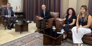 أبو جودة بحث مع لوسيانو بالتعاون بين محافظة البقاع ووكالة الأمم المتحدة للهجرة - بوابة اخر ساعة