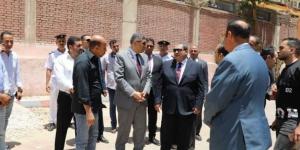 محافظ الجيزة يتفقد المركز التكنولوجي بحي جنوب الجيزة - بوابة اخر ساعة