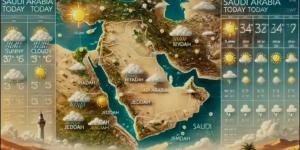 طقس السعودية اليوم الإثنين 7 يوليو 2025 .. أجواء حارة للغاية نهارًا ورياح مثيرة للأتربة - بوابة اخر ساعة