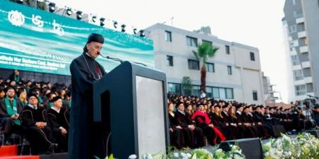 الراعي للخريجين من جامعة الحكمة في دفعة اليوبيل الـ150 على تأسيسها: كونوا التغيير الذي ترجونه - بوابة اخر ساعة