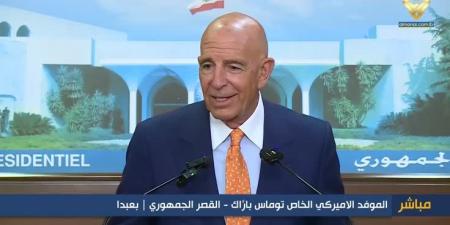 الموفد الاميركي بدأ لقاءاته مع المسؤولين اللبنانيين - بوابة اخر ساعة