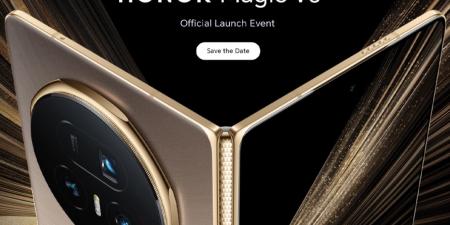 Honor تكشف موعد الإطلاق العالمي الأول لأرفع هاتف قابل للطي في العالم: Magic V5 قادم بقوة - بوابة اخر ساعة
