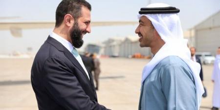 الشرع وصل الى الإمارات في زيارة رسمية - بوابة اخر ساعة