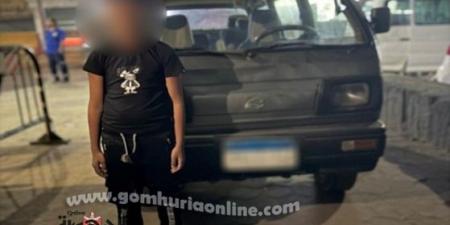 ملابسات فيديو لطفل يقود سيارة بالقليوبية  - بوابة اخر ساعة