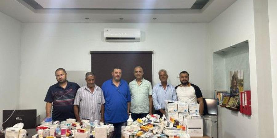 اتحاد نقابات عمال فلسطين - فرع لبنان يزور جمعية الهلال الأحمر الفلسطيني في صور - بوابة اخر ساعة