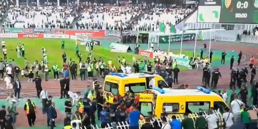 3 قرارات حاسمة من الاتحاد الجزائري بعد حادث المولودية - بوابة اخر ساعة