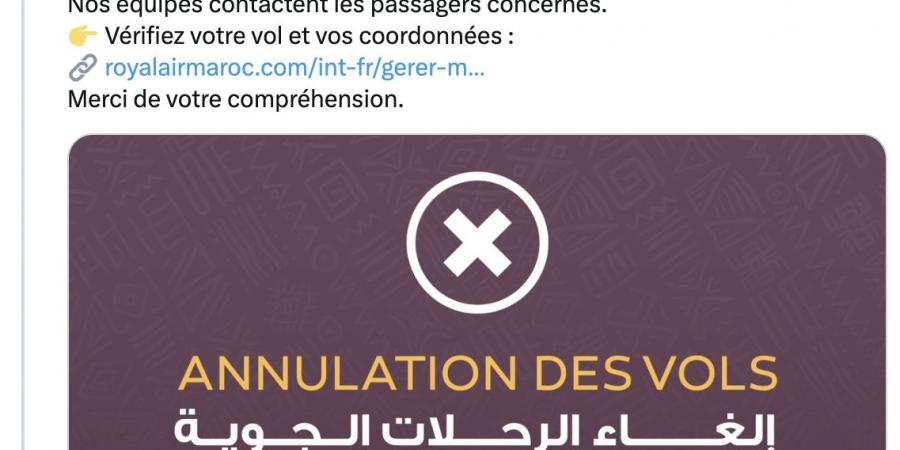 الخطوط الملكية المغربية تنبّه المسافرين إلى وقوع اضطرابات مفاجئة في رحلاتها نحو فرنسا - بوابة اخر ساعة