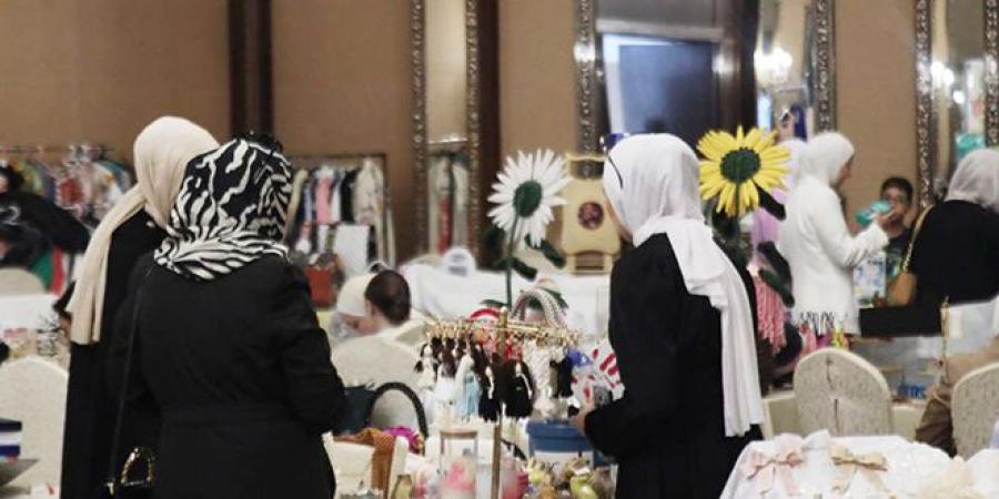 افتتاح معرض البازار الذهبي في فندق شهباء حلب - بوابة اخر ساعة