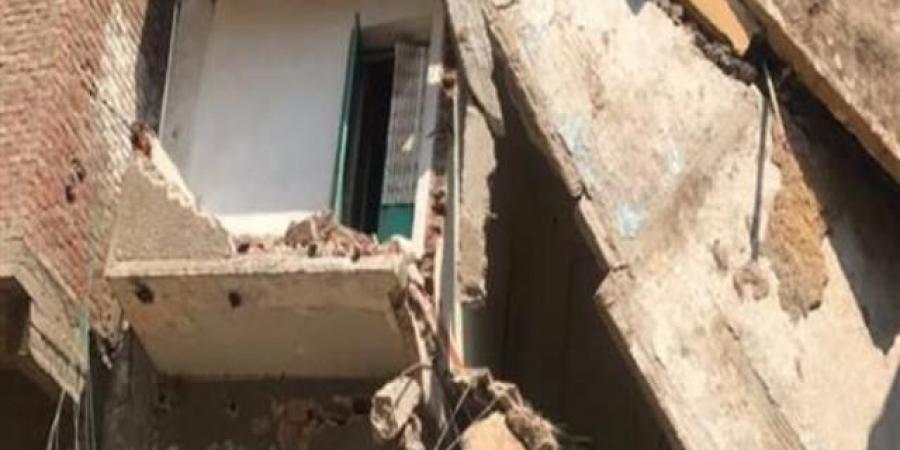 انهيار جزئي بمنزل من طابقين في سوهاج - بوابة اخر ساعة