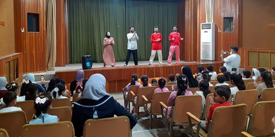 حسان في بلاد العجائب عرض مسرحي للأطفال في درعا  - بوابة اخر ساعة