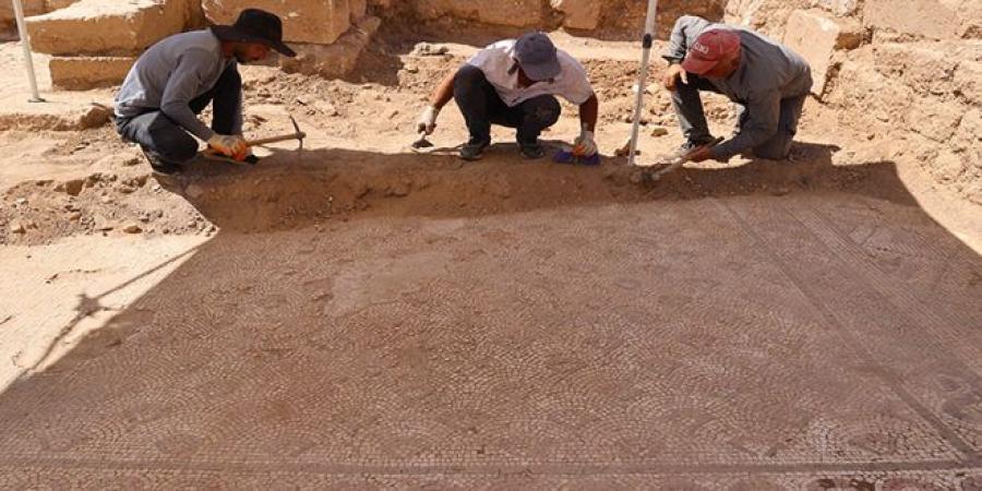 اكتشاف فسيفساء عمرها 1500 عام في تركيا - بوابة اخر ساعة