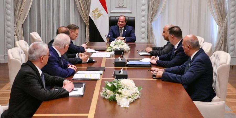 الرئيس السيسي يلتقي المدير العام لهيئة "روسأتوم" الروسية لمتابعة مستجدات إنشاء محطة الضبعة النووية - بوابة اخر ساعة