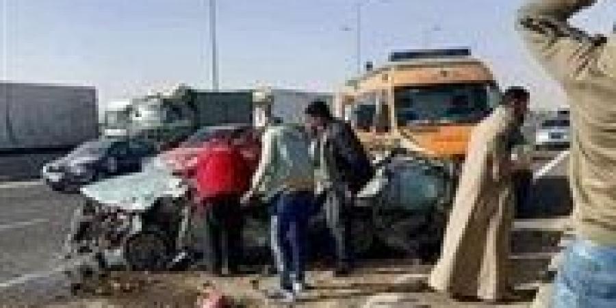 إصابة مهندس ومواطن أجنبي في حادث تصادم أسفل الطريق الدائري بقليوب - بوابة اخر ساعة