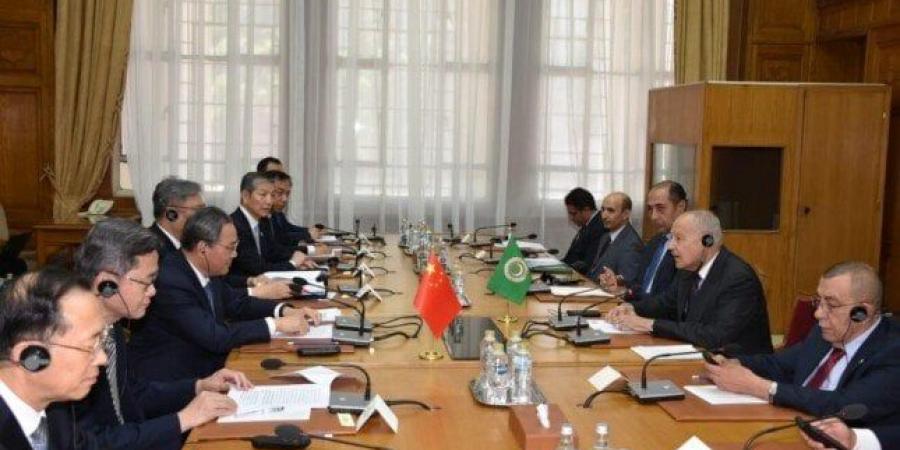 أبو الغيط يستقبل لي تشيانج رئيس مجلس الدولة الصيني - بوابة اخر ساعة